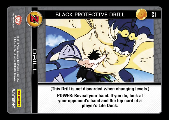 C1 Black Protective Drill