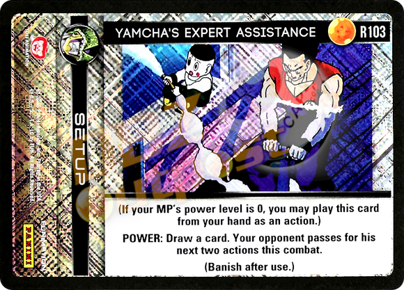 R103 Yamcha's Expert Assistance Foil
