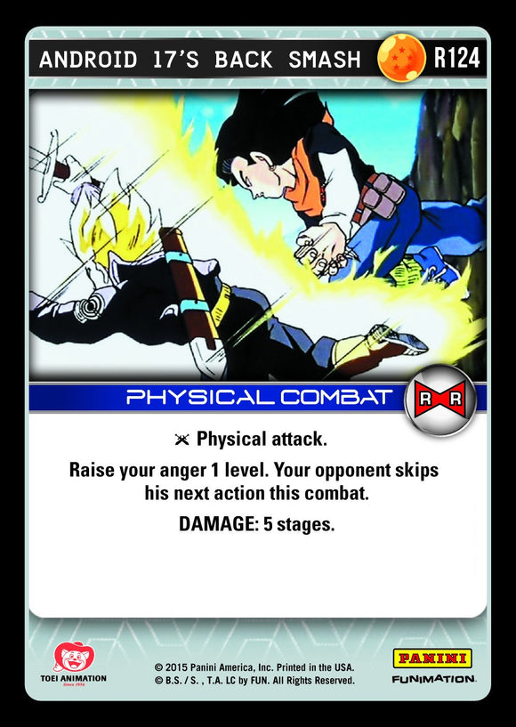 R124 Android 17's Back Smash