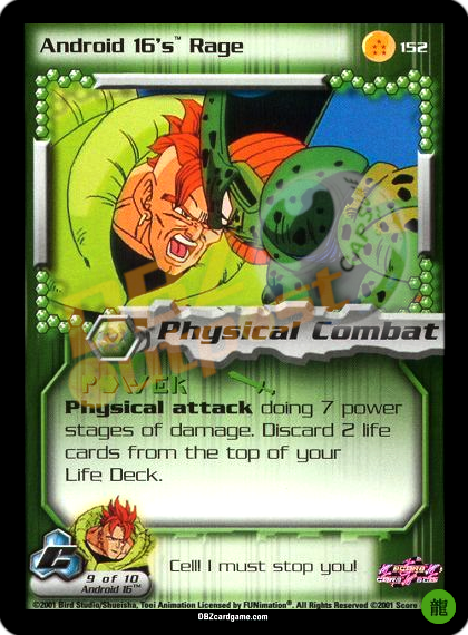 152 - Android 16's Rage Limited Foil