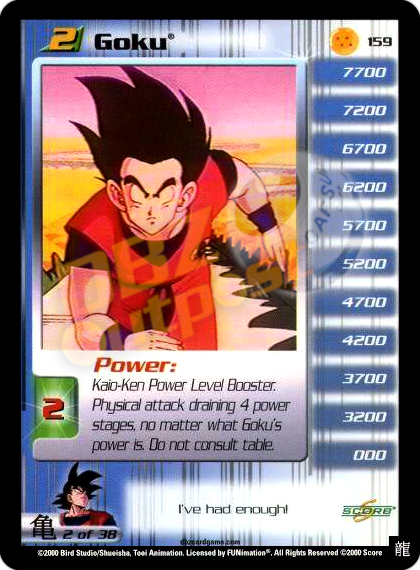 159 - Goku Limited