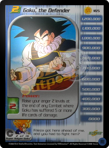 165 - Goku, the Defender (Reforged)