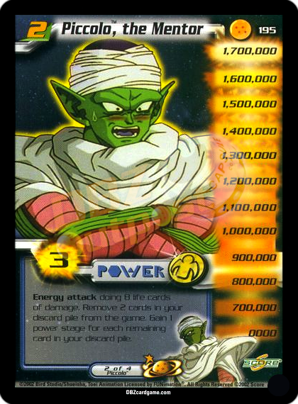 195 - Piccolo, the Mentor Unlimited