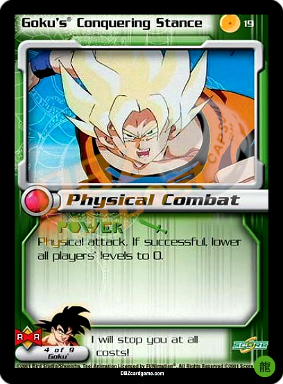 19 - Goku's Conquering Stance Limited