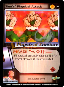 27 - Tien's Physical Attack Unlimited Foil