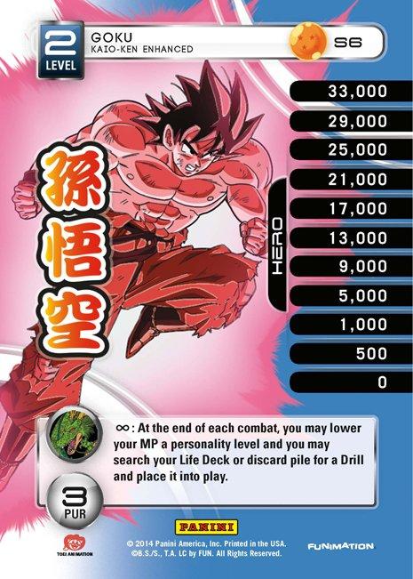 S6 Goku Kaio-Ken Enhanced Hi-Tech Prizm