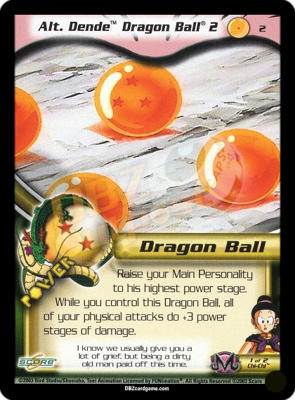 2 - Alt Dende Dragon Ball 2 Unlimited Foil