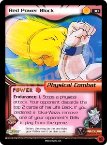 30 - Red Power Block Limited Foil