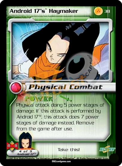 38 - Android 17's Haymaker Unlimited Foil