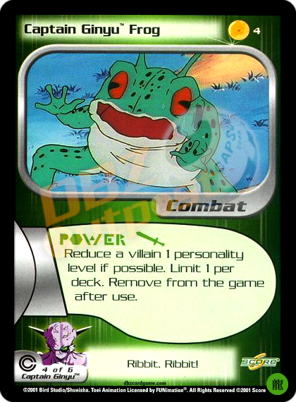 4 - Captain Ginyu Frog Limited