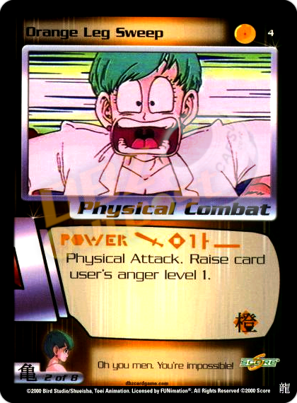 4 - Orange Leg Sweep Limited Foil – DBZ Outpost
