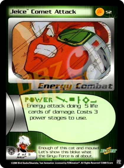 52 - Jeice Comet Attack Limited Foil