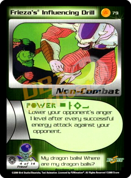 79 - Frieza's Influencing Drill Unlimited Foil