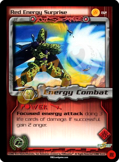 82 - Red Energy Surprise Limited Foil