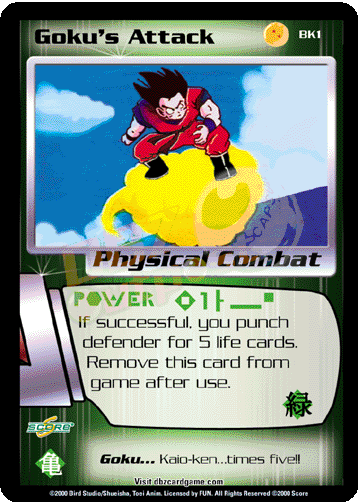 BK1 - Goku's Attack