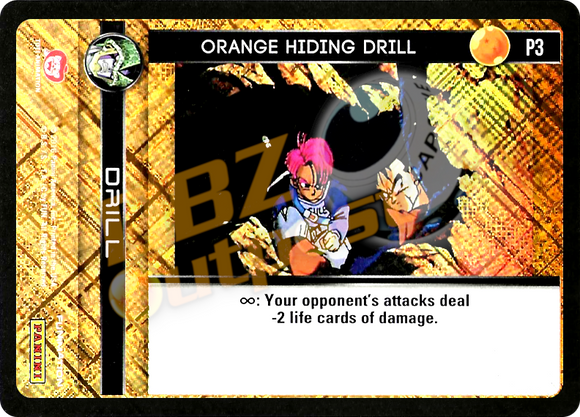 P3 Orange Hiding Drill Foil