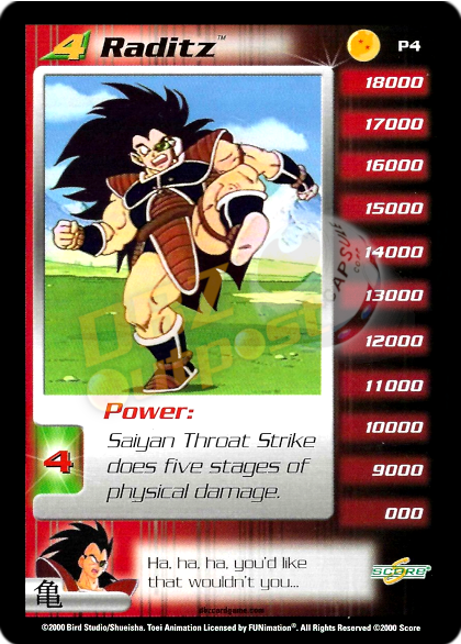 P4 - Raditz – DBZ Outpost
