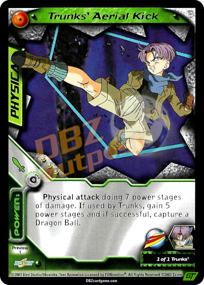 Preview 1 - Trunks' Aerial Kick Limited
