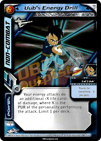 Preview 3 - Uub's Energy Drill Unlimited Foil