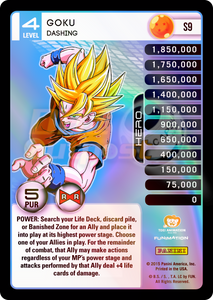 S9 Goku Dashing Hi-Tech Rainbow Prizm