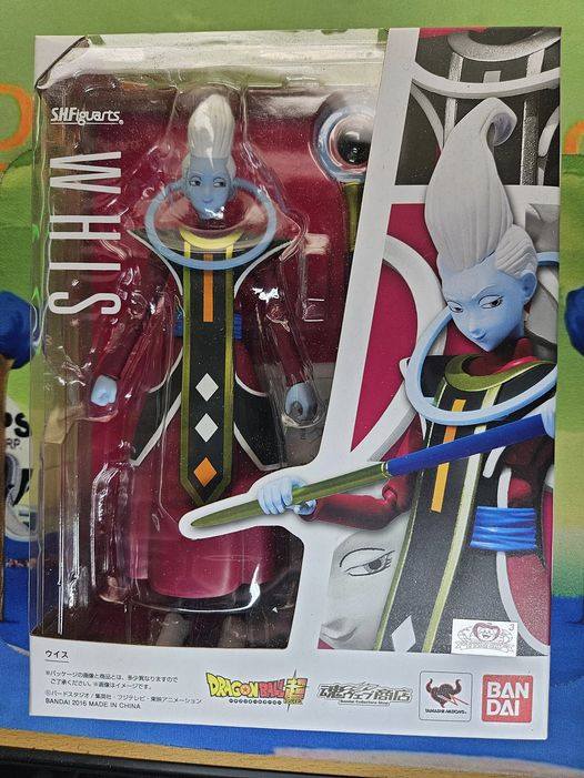 Bandai S.H. Figuarts Dragon Ball Z OG Whis (opened and complete)