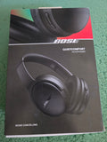 New Bose QuietComfort Over-Ear Noise Cancelling Bluetooth Headphones Black