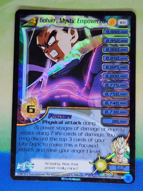 101 - Gohan, Mystic Empowered Limited Foil