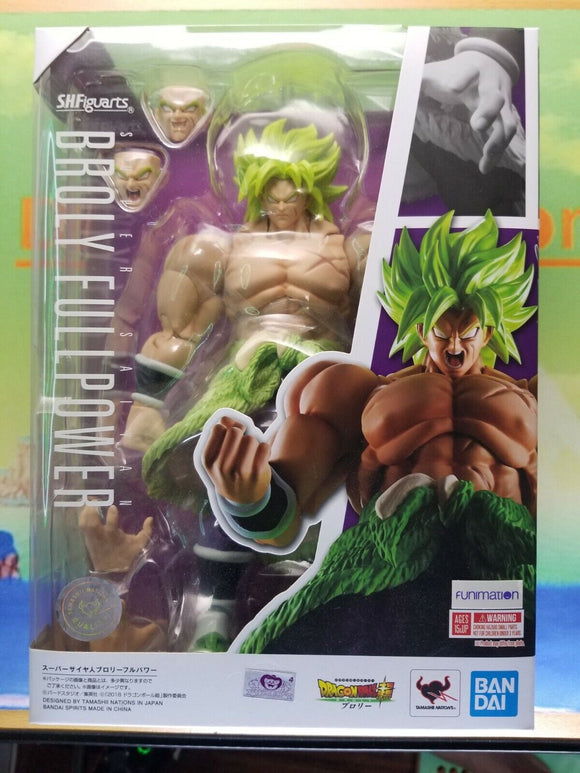 S.H. Figuarts Dragon Ball Z Broly Full Power (Dented Box)