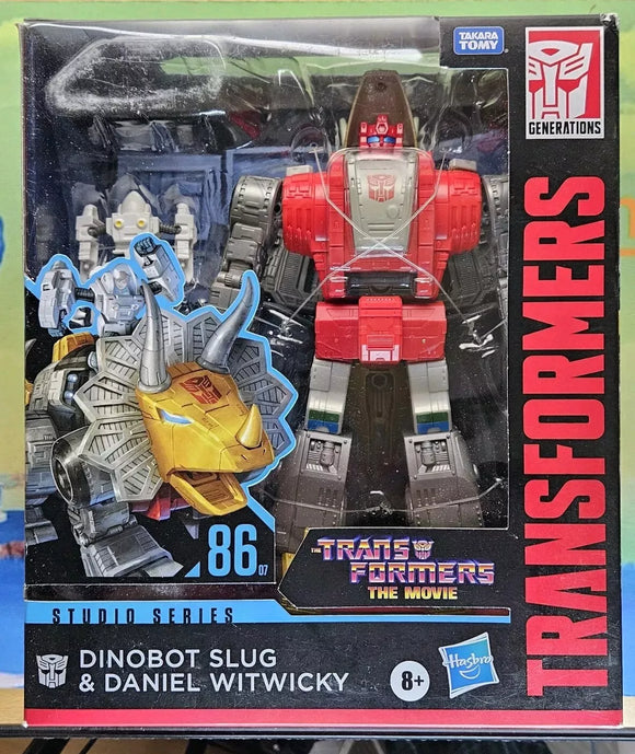 Transformers Toys Studio Series 86-07 Leader Class Movie 1986 Dinobot Slug