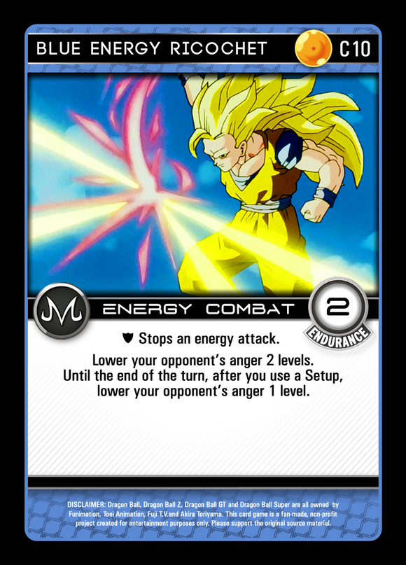 Energy Ricochet C10 Blue Energy Ricochet – DBZ Outpost