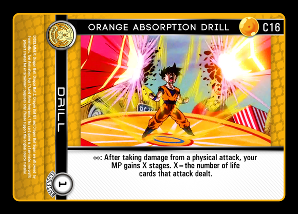 C16  Orange Absorption Drill