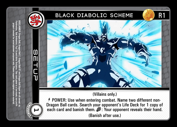 R1 Black Diabolic Scheme