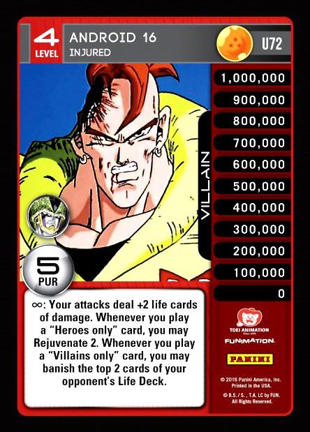 U72 Android 16 Injured – DBZ Outpost