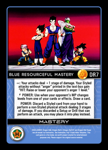 DR7  Blue Resourceful Mastery