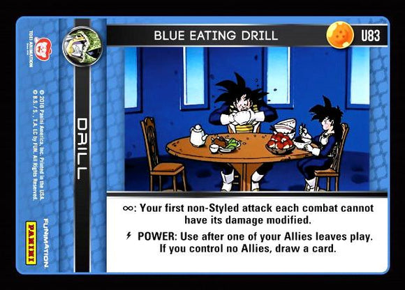 U83 Blue Eating Drill