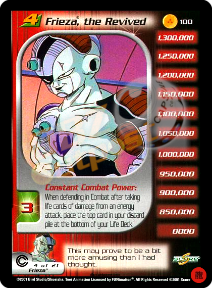100 - Frieza, the Revived Limited Foil
