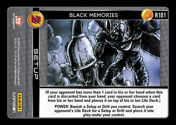 R101 Black Memories