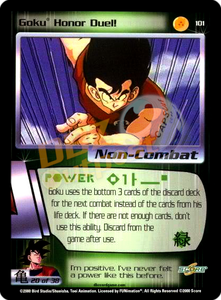 101 - Goku Honor Duel Unlimited Foil