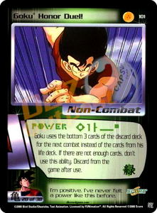 101 - Goku Honor Duel Limited