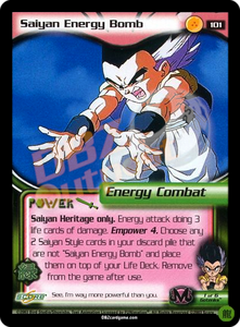 101 - Saiyan Energy Bomb Limited