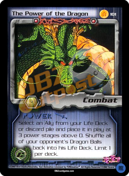 101 - The Power of the Dragon Limited Foil