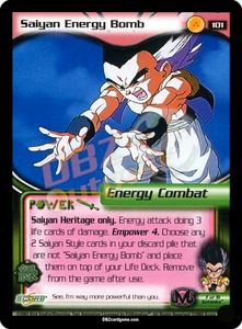 101 - Saiyan Energy Bomb Unlimited