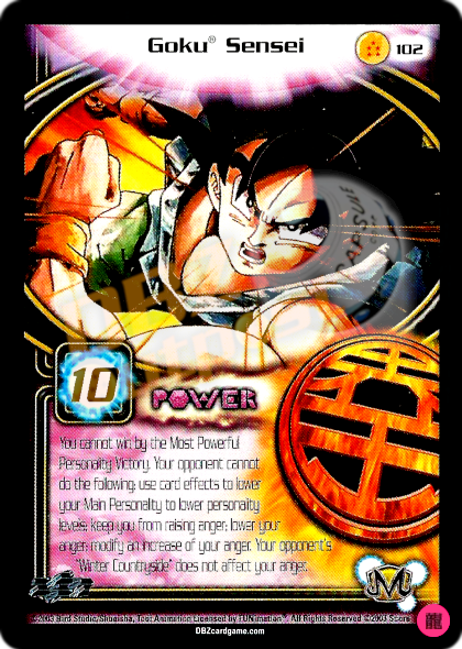 102 - Goku Sensei Limited Foil