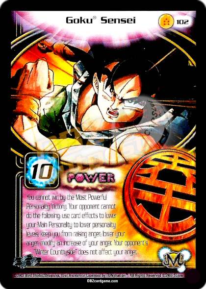 102 - Goku Sensei Unlimited Foil