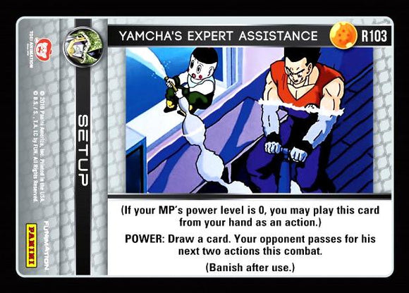 R103 Yamcha's Expert Assistance