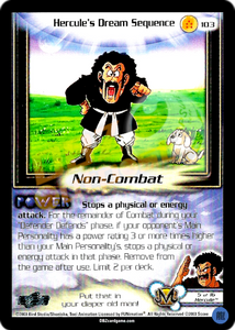 103 - Hercule's Dream Sequence Limited Foil