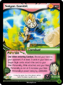 103 - Saiyan Gambit Limited