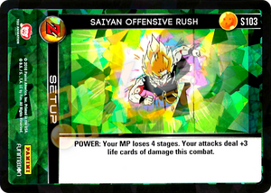 S103 Saiyan Offensive Rush Foil