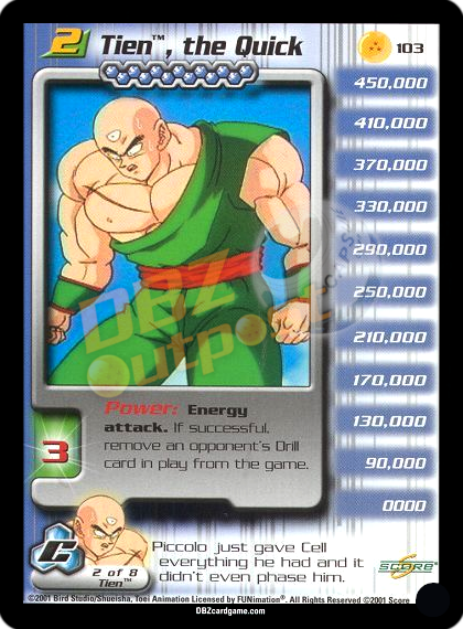 103 - Tien, the Quick Unlimited