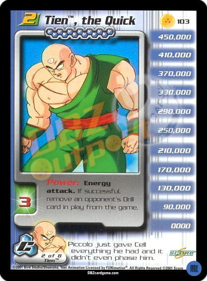 103 - Tien, the Quick Limited